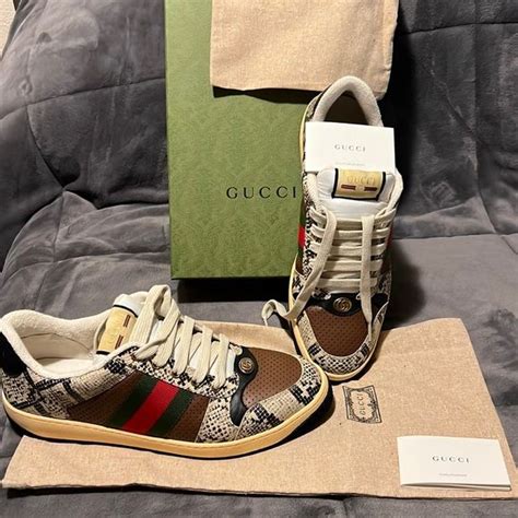 gucci shoes men snake|gucci snake shoes women's.